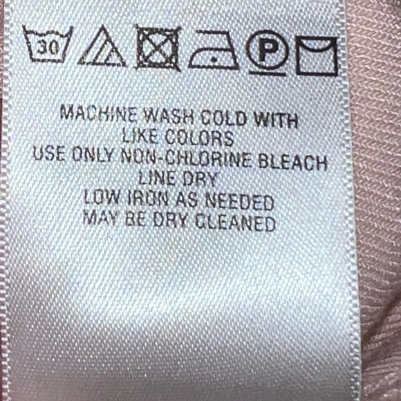 Anthropologie ELEVENSES Romy Paper Bag Waist Linen Blend Pants Pink Sz S - Picture 15 of 15